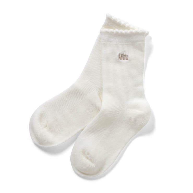オフホワイト | ワンポイントデイリー ソックス | F.O.Online Store