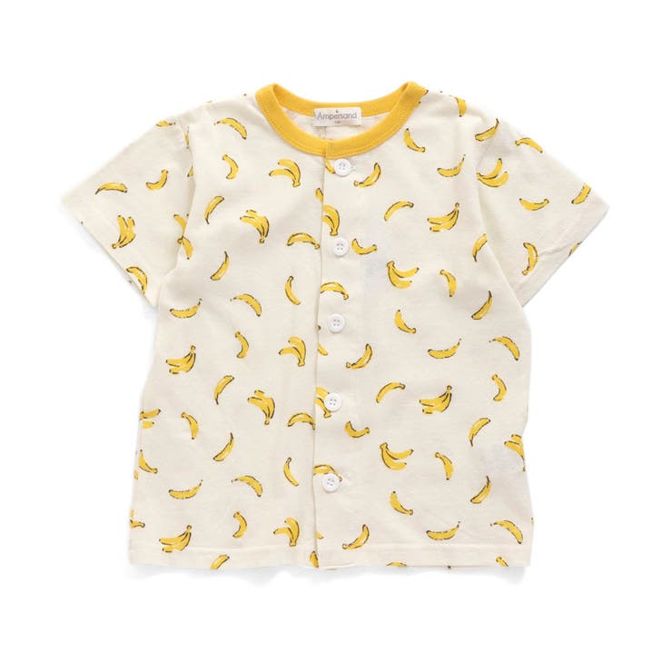 男児前開き総柄パジャマ(バナナ柄) | F.O.Online Store | 詳細画像2 