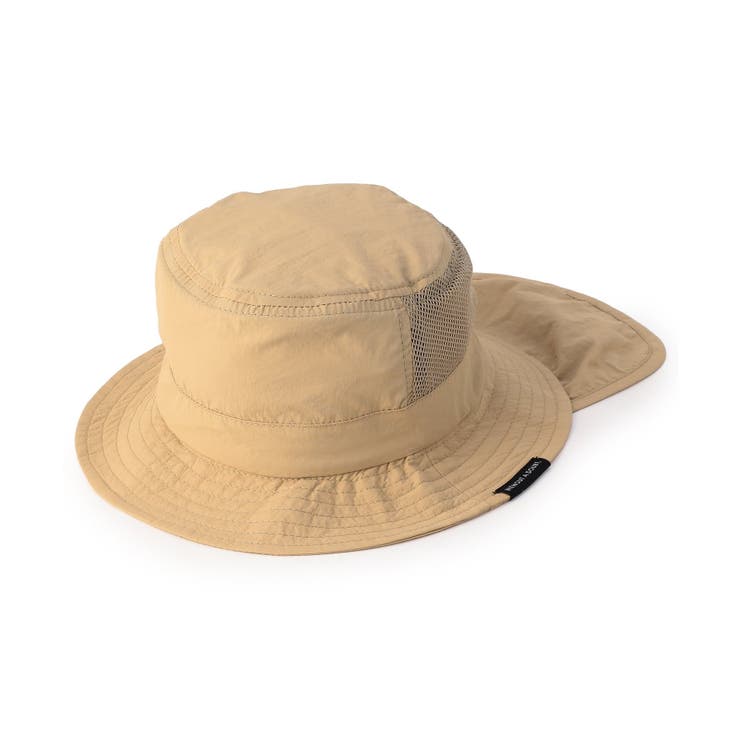 ベージュ | ひんやりアウトドアメッシュハット UVカット 接触冷感 | F.O.Online Store