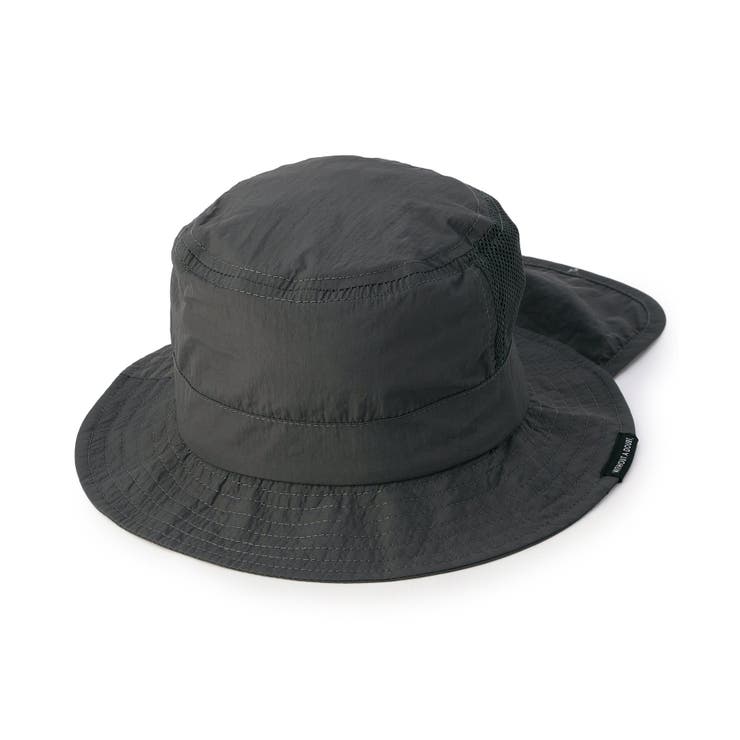 チャコール | ひんやりアウトドアメッシュハット UVカット 接触冷感 | F.O.Online Store