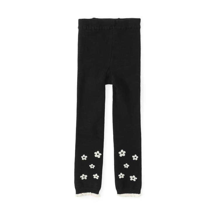 ブラック | 裾レースレギンス | F.O.Online Store