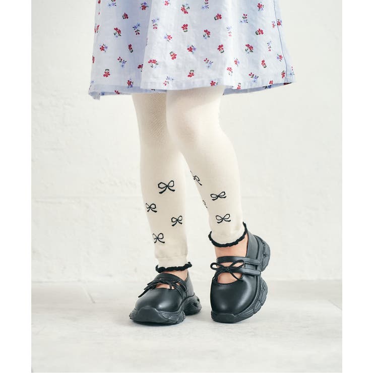 オフホワイト | 裾レースレギンス | F.O.Online Store