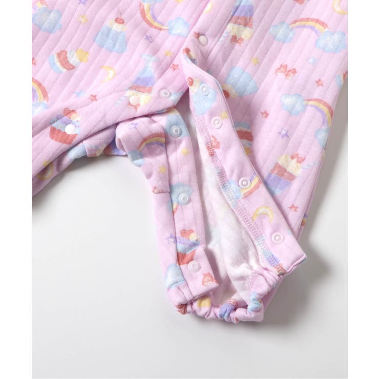 【リンク】前あきGirl’sニットキルトカバーオール | F.O.Online Store | 詳細画像3 