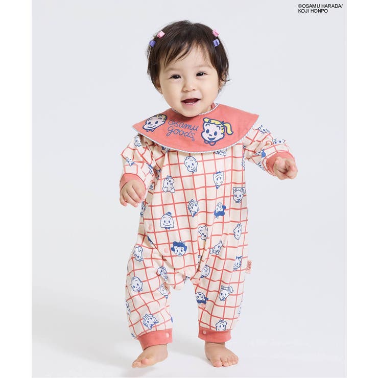ピンク | OSAMU GOODSコラボ ロンパース | F.O.Online Store