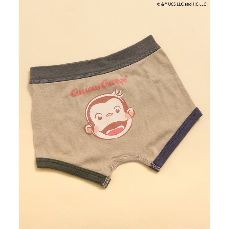 ベージュ | 【おさるのジョージ】ボクサーパンツ | F.O.Online Store