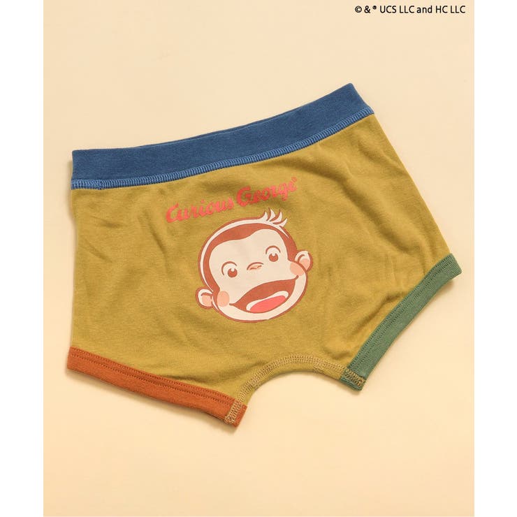 イエロー | 【おさるのジョージ】ボクサーパンツ | F.O.Online Store