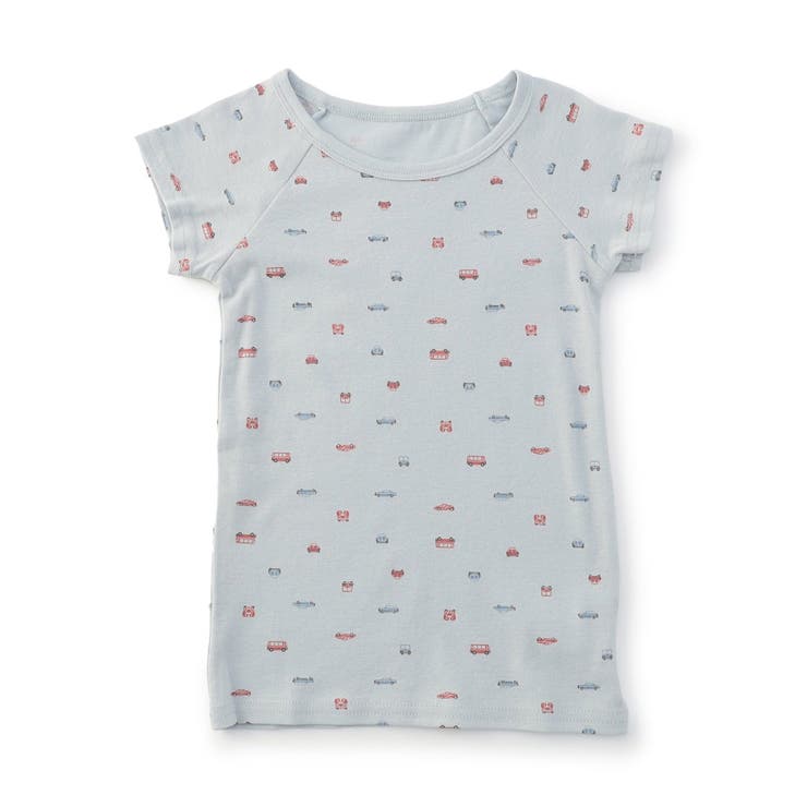サックス | あったかかくれんぼインナーショートスリーブTシャツ | F.O.Online Store