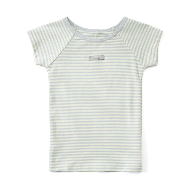 ボーダー柄 | あったかかくれんぼインナーショートスリーブTシャツ 吸湿発熱 | F.O.Online Store