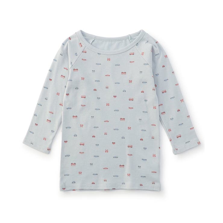 サックス | あったかかくれんぼインナーロングスリーブTシャツ | F.O.Online Store