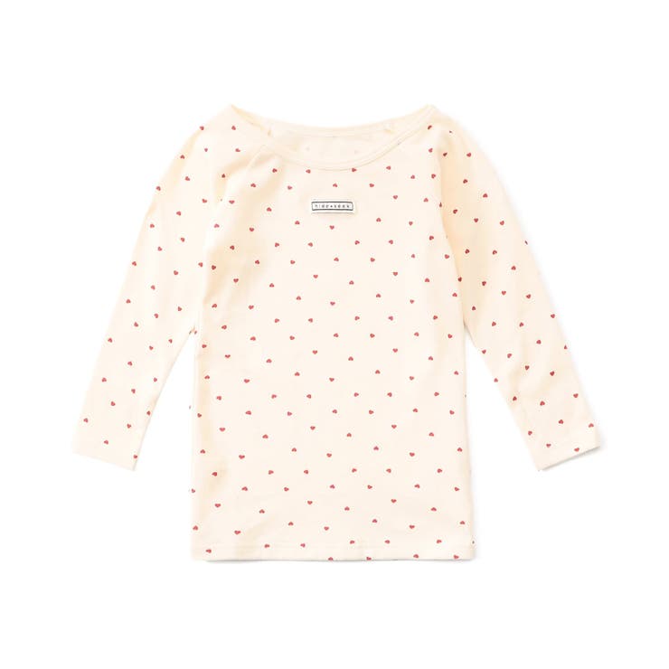 アイボリー | あったかかくれんぼインナーロングスリーブTシャツ 吸湿発熱 | F.O.Online Store
