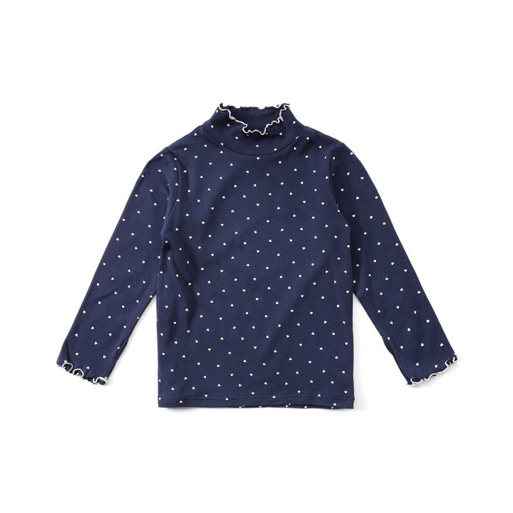 ネイビーブルー | あったかこんにちはインナーメロウロングスリーブTシャツ 吸湿発熱 | F.O.Online Store