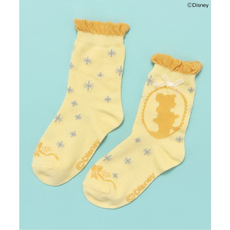 イエロー | 【ディズニープリンセス】ソックス | F.O.Online Store
