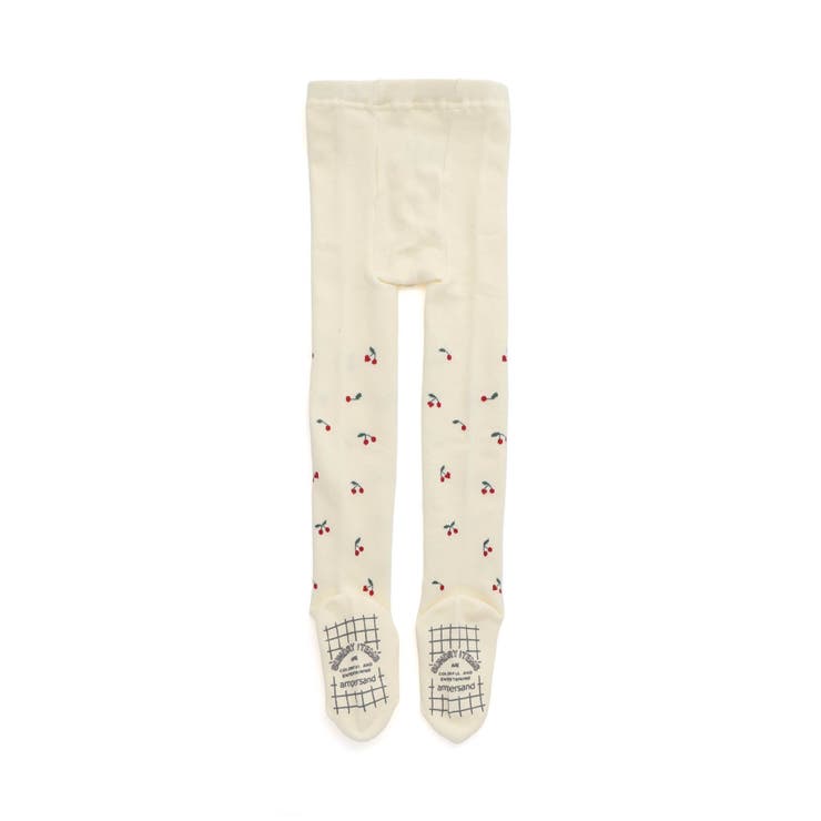 新品未開封raspberrypie 柄タイツ　rabbit heart ハートさくらんぼ柄 タイツ[品番：FOKK0020353]｜F.O.Online Store