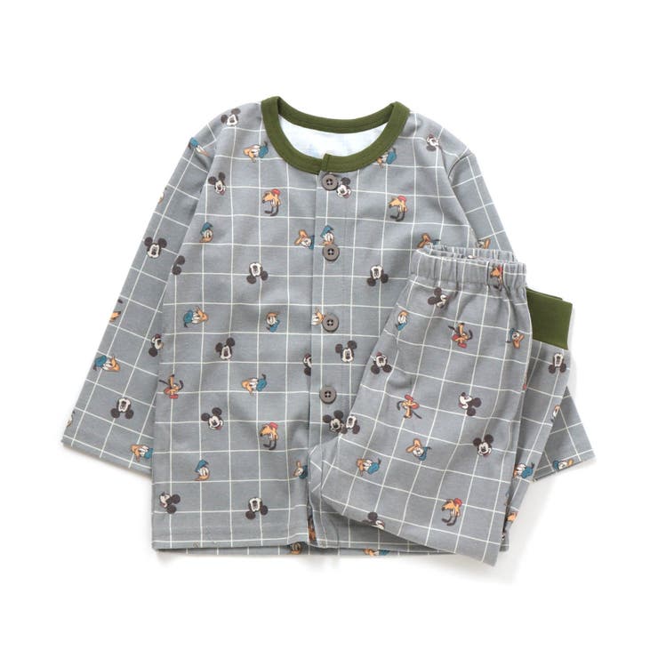 ディズニーキャラクター前開き総柄パジャマ 品番 Fokk F O Online Store エフオーオンラインストア のキッズファッション通販 Shoplist ショップリスト