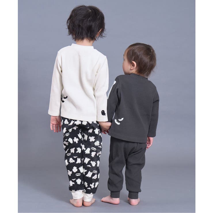 【リンク】ほね・おばけ蓄光プリントワッフルパジャマ | F.O.Online Store | 詳細画像24 