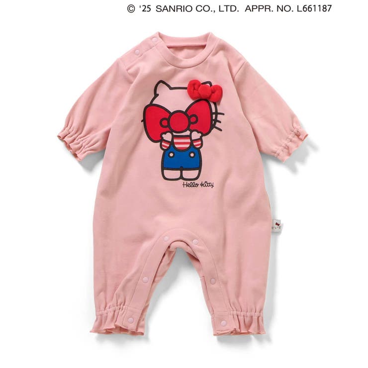 ピンク | 【リンク】ハローキティ もちふわあったかカバーオール | F.O.Online Store
