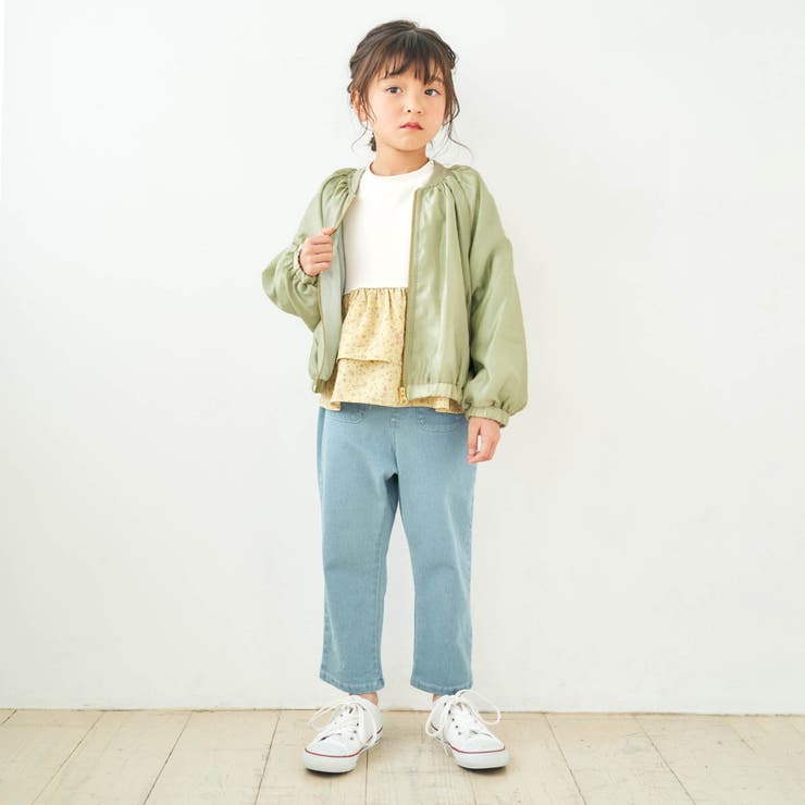 【通】シロマ　カーキブルゾン　シアー　チュール 通】シロマ カーキブルゾン シアー チュール 通】シロマ カーキ