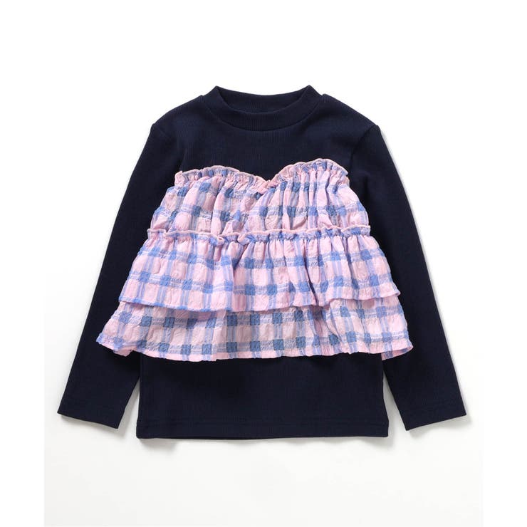 WEB限定 シアーチェックドッキングトップス | F.O.Online Store | 詳細画像7 