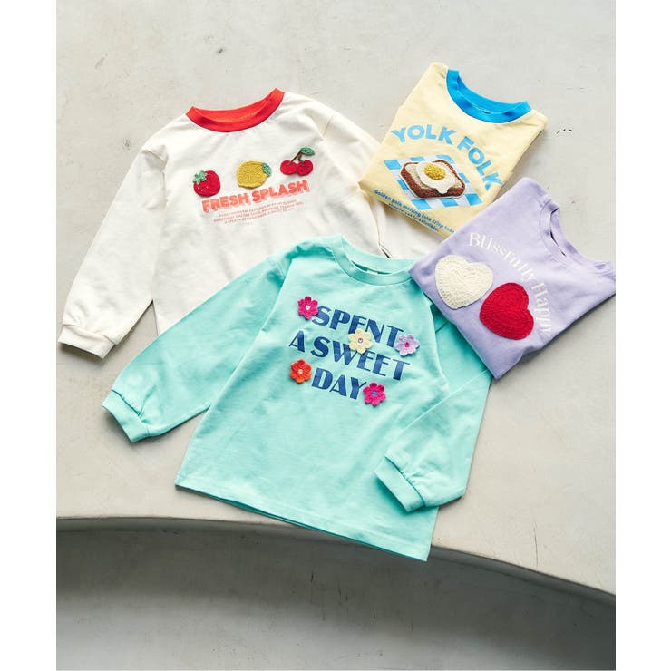 バラエティかぎ針モチーフTシャツ | F.O.Online Store | 詳細画像10 