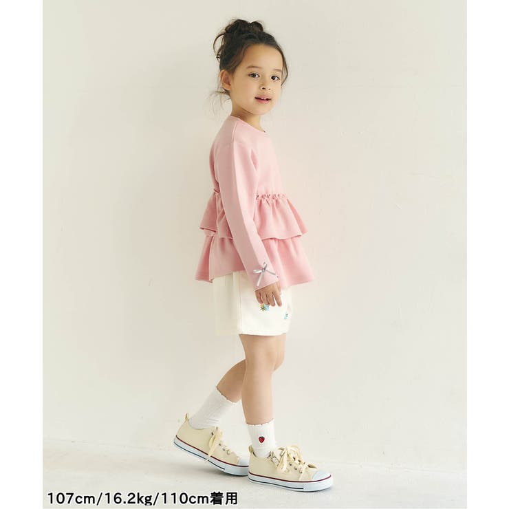 袖リボンティアードペプラムトップス | F.O.Online Store | 詳細画像20 