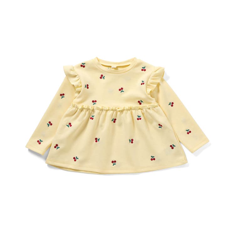 総柄刺繍ペプラムフリルトップス | F.O.Online Store | 詳細画像2 