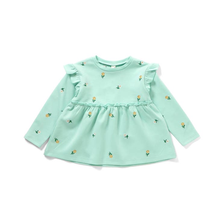 総柄刺繍ペプラムフリルトップス | F.O.Online Store | 詳細画像5 