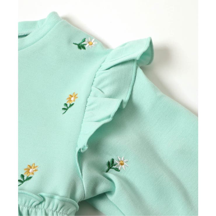 総柄刺繍ペプラムフリルトップス | F.O.Online Store | 詳細画像8 