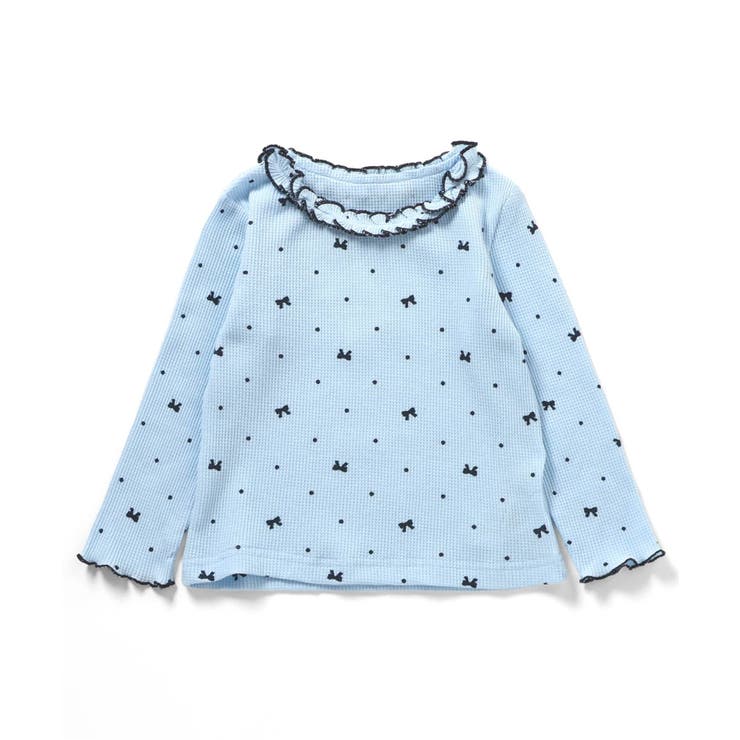 WEB限定 衿フリルワッフルメローTシャツ | F.O.Online Store | 詳細画像12 