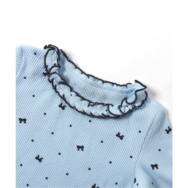 WEB限定 衿フリルワッフルメローTシャツ | F.O.Online Store | 詳細画像14 