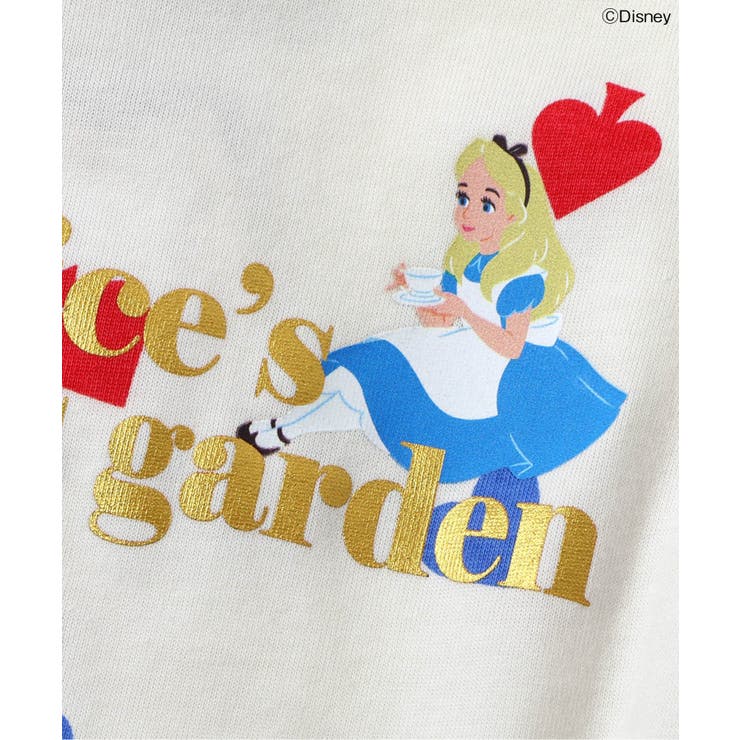 ディズニーキャラクター/ふしぎの国のアリス/長袖Tシャツ[品番