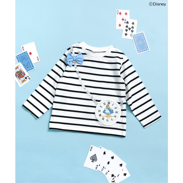 ディズニーキャラクター/ふしぎの国のアリス/長袖Tシャツ[品番