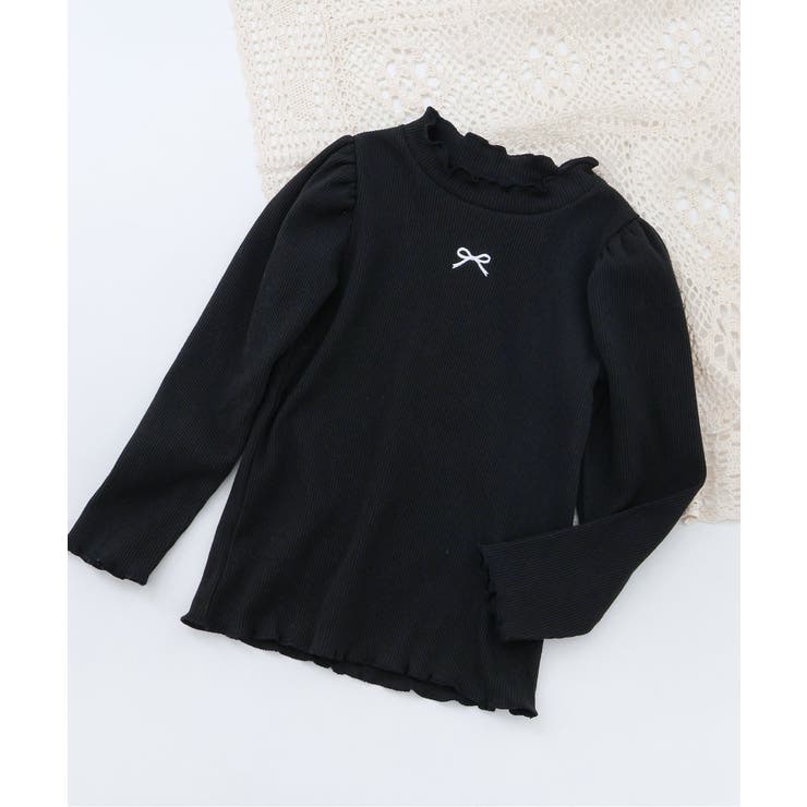 ブラック | メロウリブTシャツ | F.O.Online Store