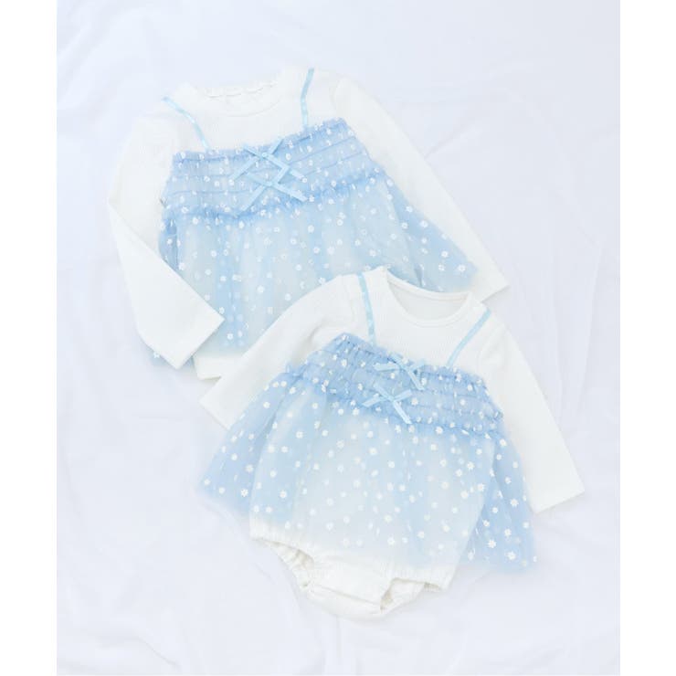 【リンク】いちご・花柄チュールドッキングトップス | F.O.Online Store | 詳細画像23 