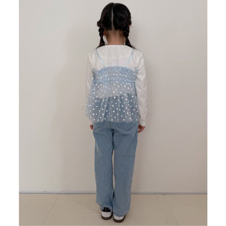 【リンク】いちご・花柄チュールドッキングトップス | F.O.Online Store | 詳細画像5 