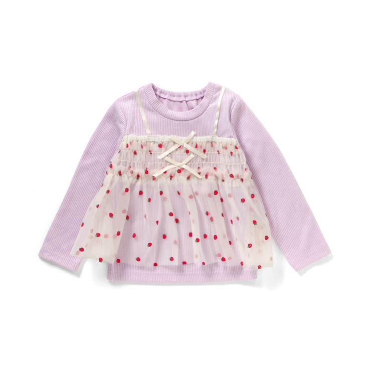 【リンク】いちご・花柄チュールドッキングトップス | F.O.Online Store | 詳細画像6 