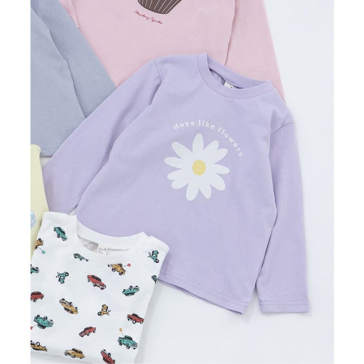 ラベンダー | アソートモチーフTシャツ/7days Style | F.O.Online Store