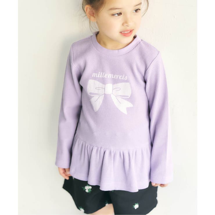 ラベンダー | ペプラムTシャツ/7days Style | F.O.Online Store