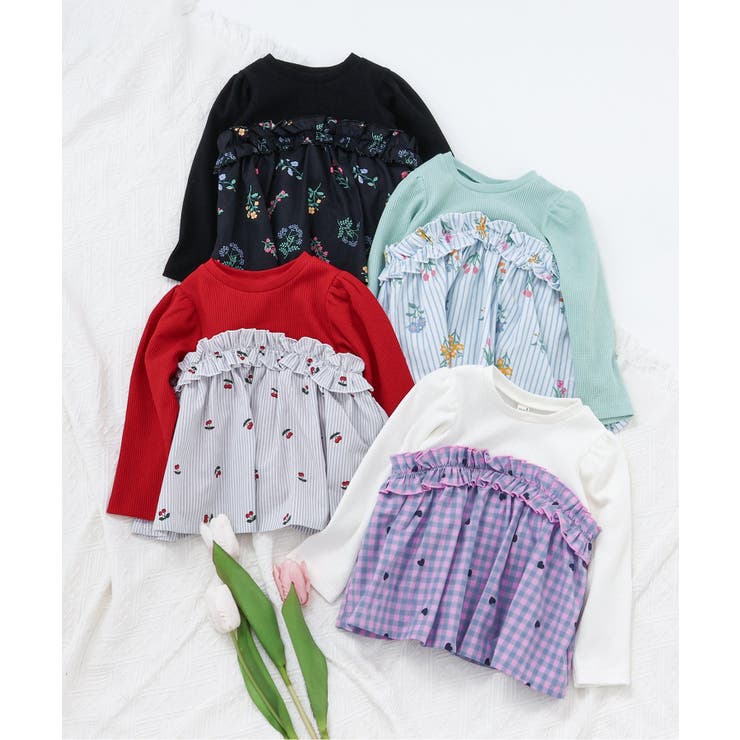 ワッフルフリルドッキングトップス | F.O.Online Store | 詳細画像14 