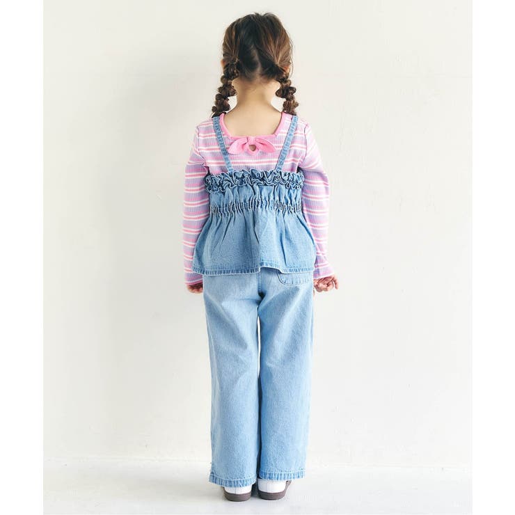 【前後2WAY/リンク】リボンリブTシャツ | F.O.Online Store | 詳細画像12 