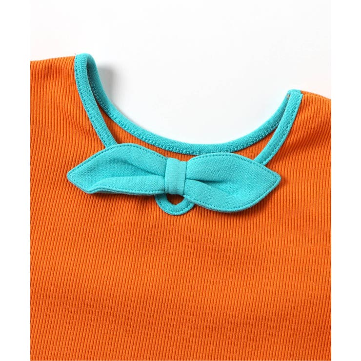 【前後2WAY/リンク】リボンリブTシャツ | F.O.Online Store | 詳細画像18 