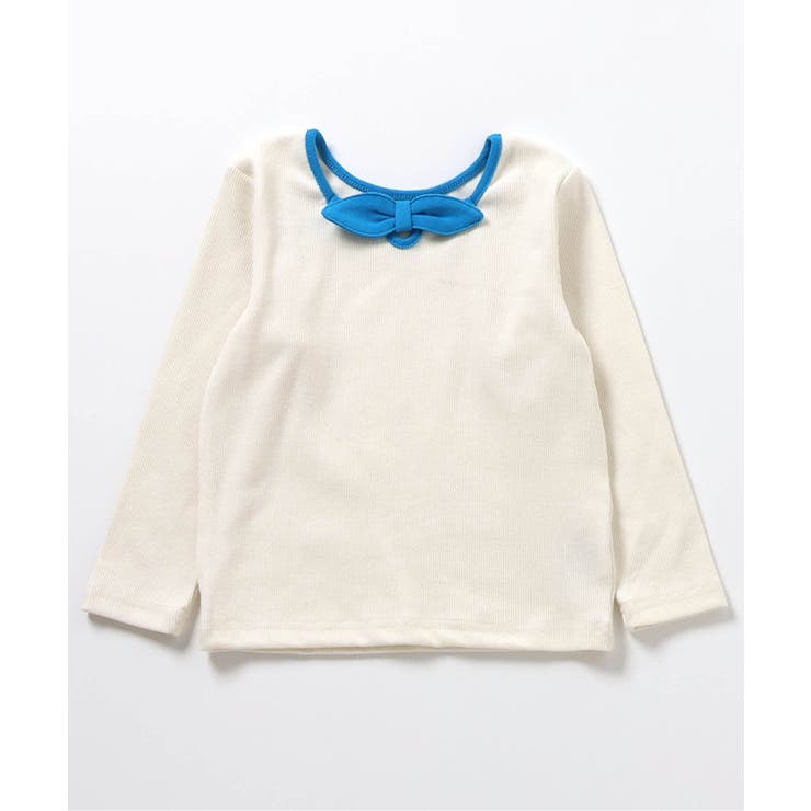 【前後2WAY/リンク】リボンリブTシャツ | F.O.Online Store | 詳細画像2 