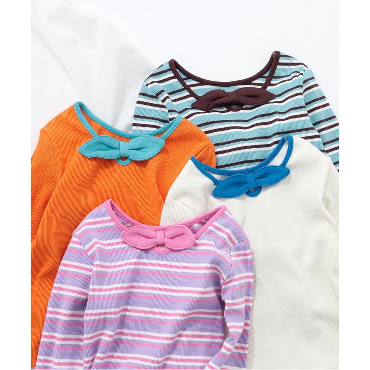 【前後2WAY/リンク】リボンリブTシャツ | F.O.Online Store | 詳細画像23 