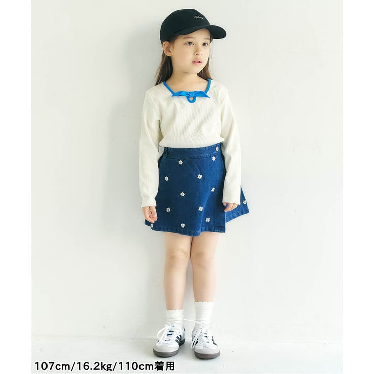 【前後2WAY/リンク】リボンリブTシャツ | F.O.Online Store | 詳細画像5 