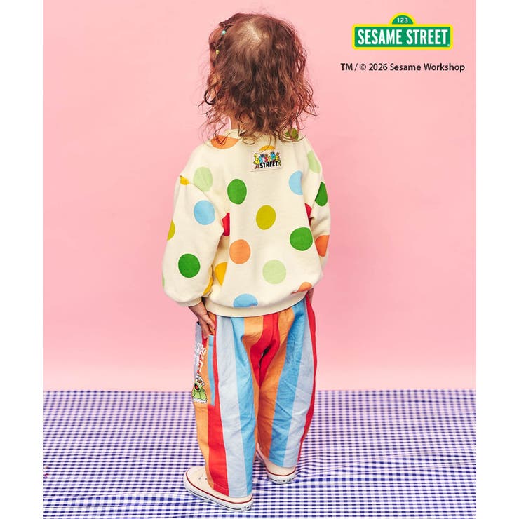 セサミストリート 総柄ポケットトレーナー | F.O.Online Store | 詳細画像11 