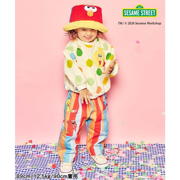 セサミストリート 総柄ポケットトレーナー | F.O.Online Store | 詳細画像12 
