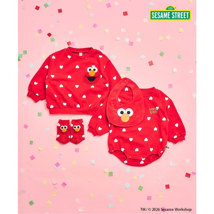 セサミストリート 総柄ポケットトレーナー | F.O.Online Store | 詳細画像21 