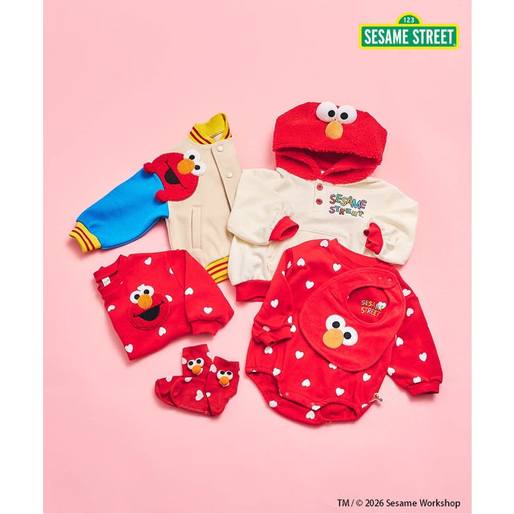 セサミストリート 総柄ポケットトレーナー | F.O.Online Store | 詳細画像24 