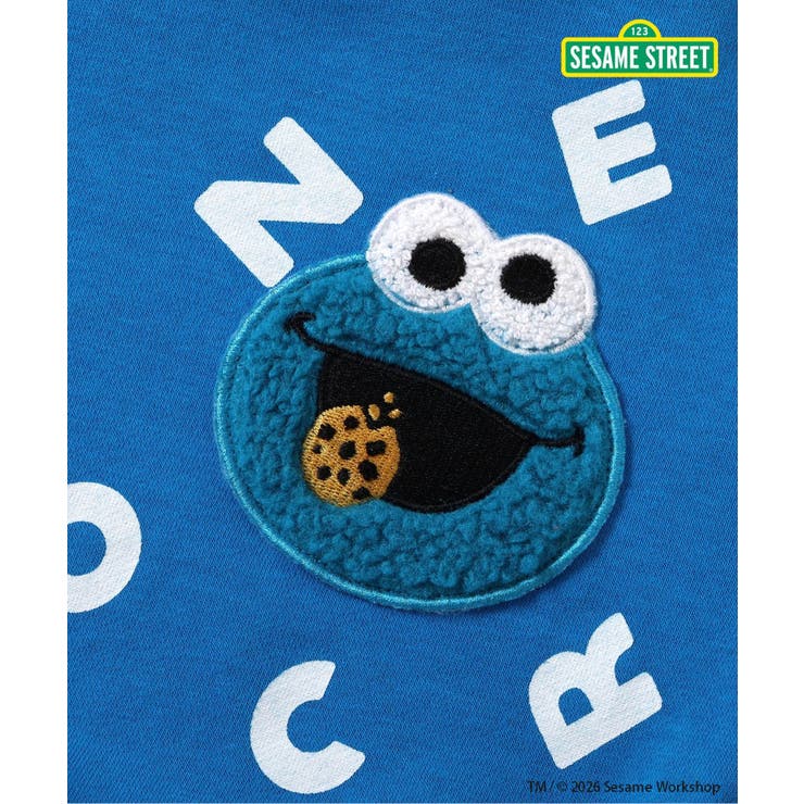 セサミストリート 総柄ポケットトレーナー | F.O.Online Store | 詳細画像4 