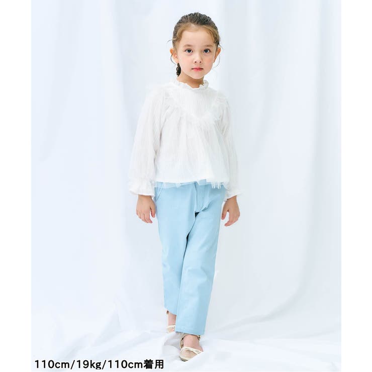 チュールヨークフリルブラウス | F.O.Online Store | 詳細画像12 
