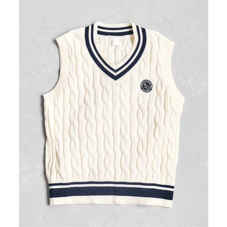 ラインニットベスト | F.O.Online Store | 詳細画像11 
